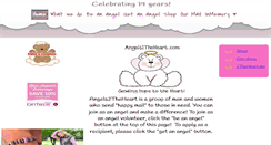 Desktop Screenshot of angels2theheart.com